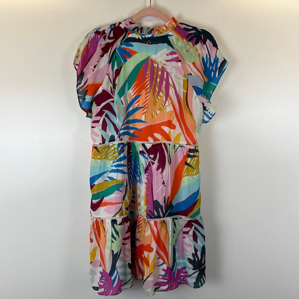 Marie Oliver  Frida Flutter Dress - Tropical Multi, XS - Picture 6 of 11